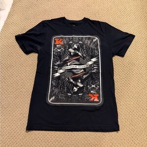 Nike Basketball Dri-Fit LeBron James NBA King Playing Card T-Shirt (Men’s Small)